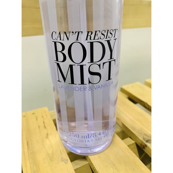 Victorias Secret Can't Resist Body Mist Lavender & Vanilla 8.4 ounce bottle - Picture 2 of 2
